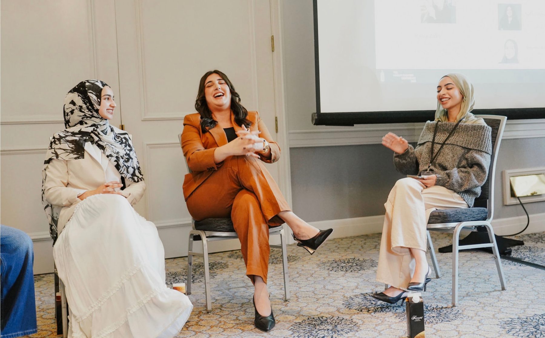 Speakers in discussion at The Muslim Business Conference